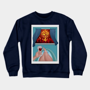 Watch the world burn Crewneck Sweatshirt